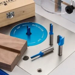 Rockler 4-Pc. Straight Bit Set - 1/2" Shank -Sale Tools Shop 20064 03 1000