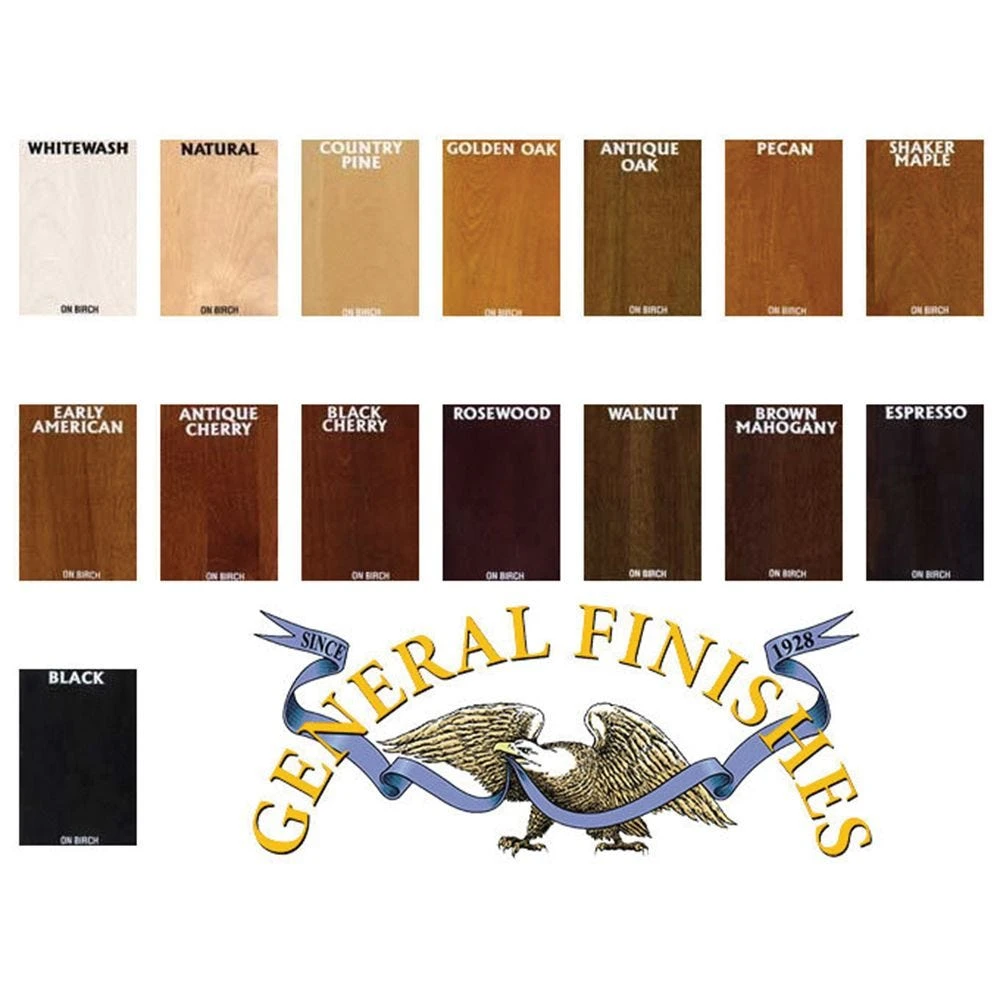 General Finishes Water Based Wood Stain, Brown Mahogany 3 General Finishes Water Based Wood Stain, Brown Mahogany
