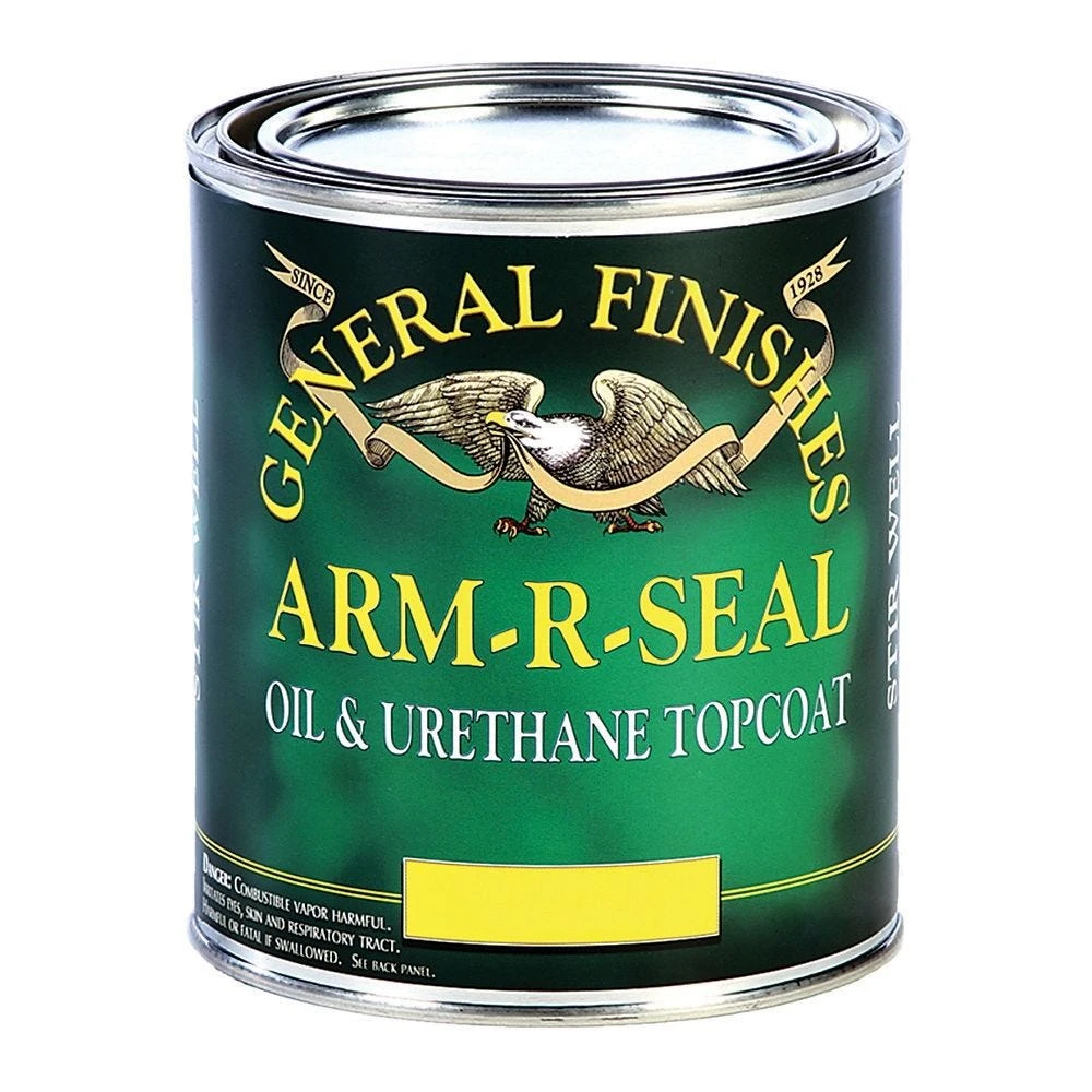 General Finishes Arm-R-Seal Urethane Top Coat, Semi-Gloss 3 General Finishes Arm-R-Seal Urethane Top Coat, Semi-Gloss