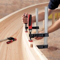 Bessey TG Professional Series Bar Clamps - Medium Duty 5-1/2-inch Throat