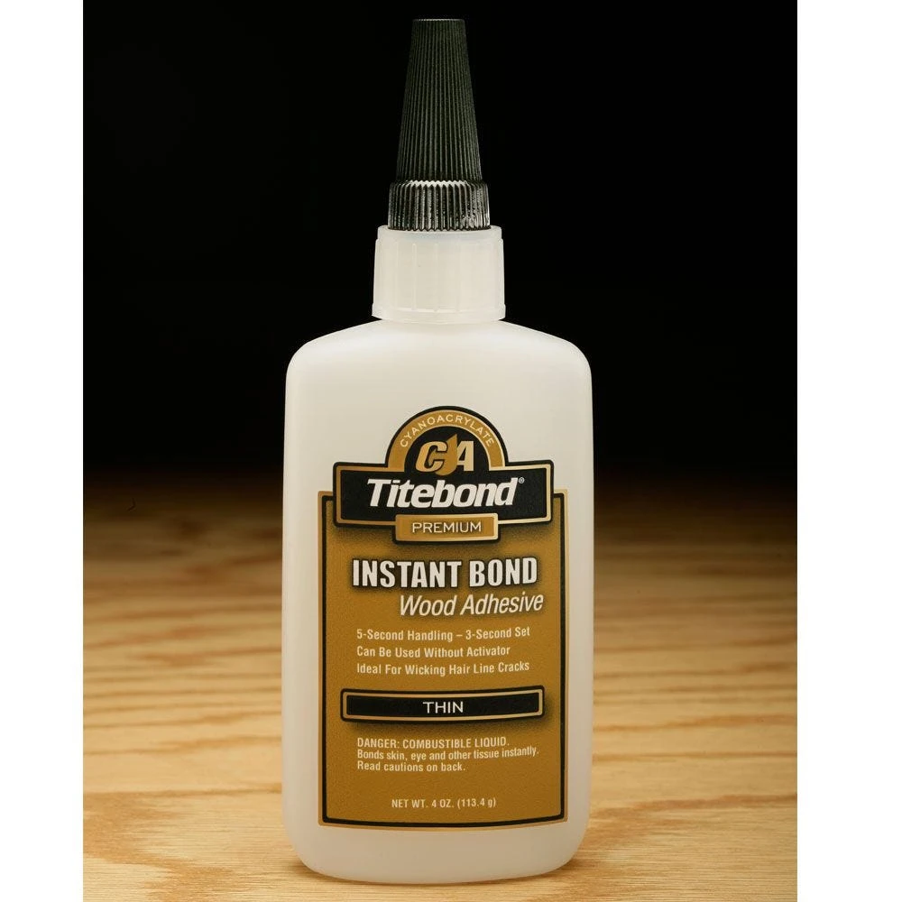 Titebond Instant Bond Wood Adhesive - Thin Viscosity 3 Titebond Instant Bond Wood Adhesive - Thin Viscosity