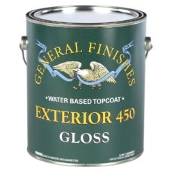 General Finishes Exterior 450 Water-based Top Coat Gloss, Gallon