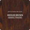 General Finishes Water Based Dye Stain, Medium Brown, Pint -Sale Tools Shop 24286 01 1000