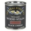 General Finishes Water Based Wood Stain, Black Cherry -Sale Tools Shop 25290 01 1000 1