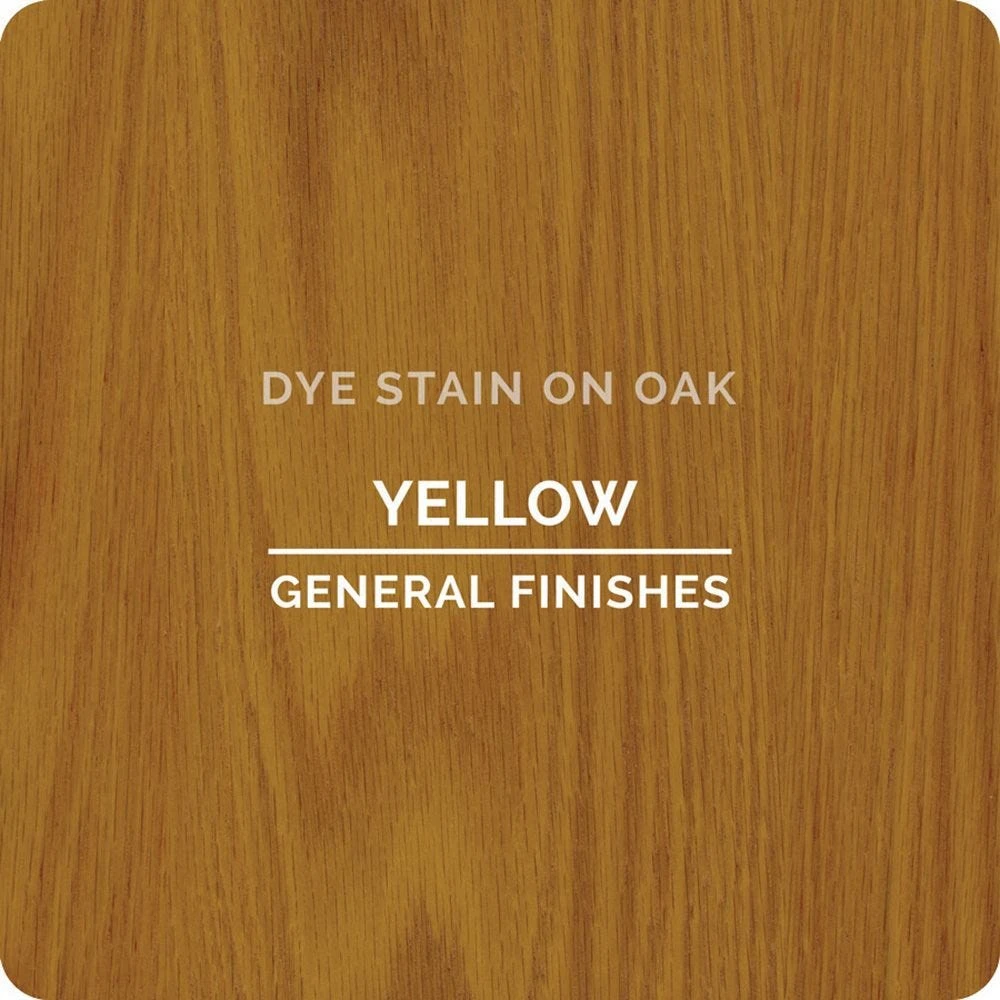 General Finishes Water Based Dye Stain, Yellow, Pint 3 General Finishes Water Based Dye Stain, Yellow, Pint