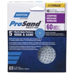 Norton ProSand 5'' Multi-Air Sanding Discs, 10-Pack 7 Norton ProSand 5'' Multi-Air Sanding Discs, 10-Pack -Sale Tools Shop 29941 06 1000