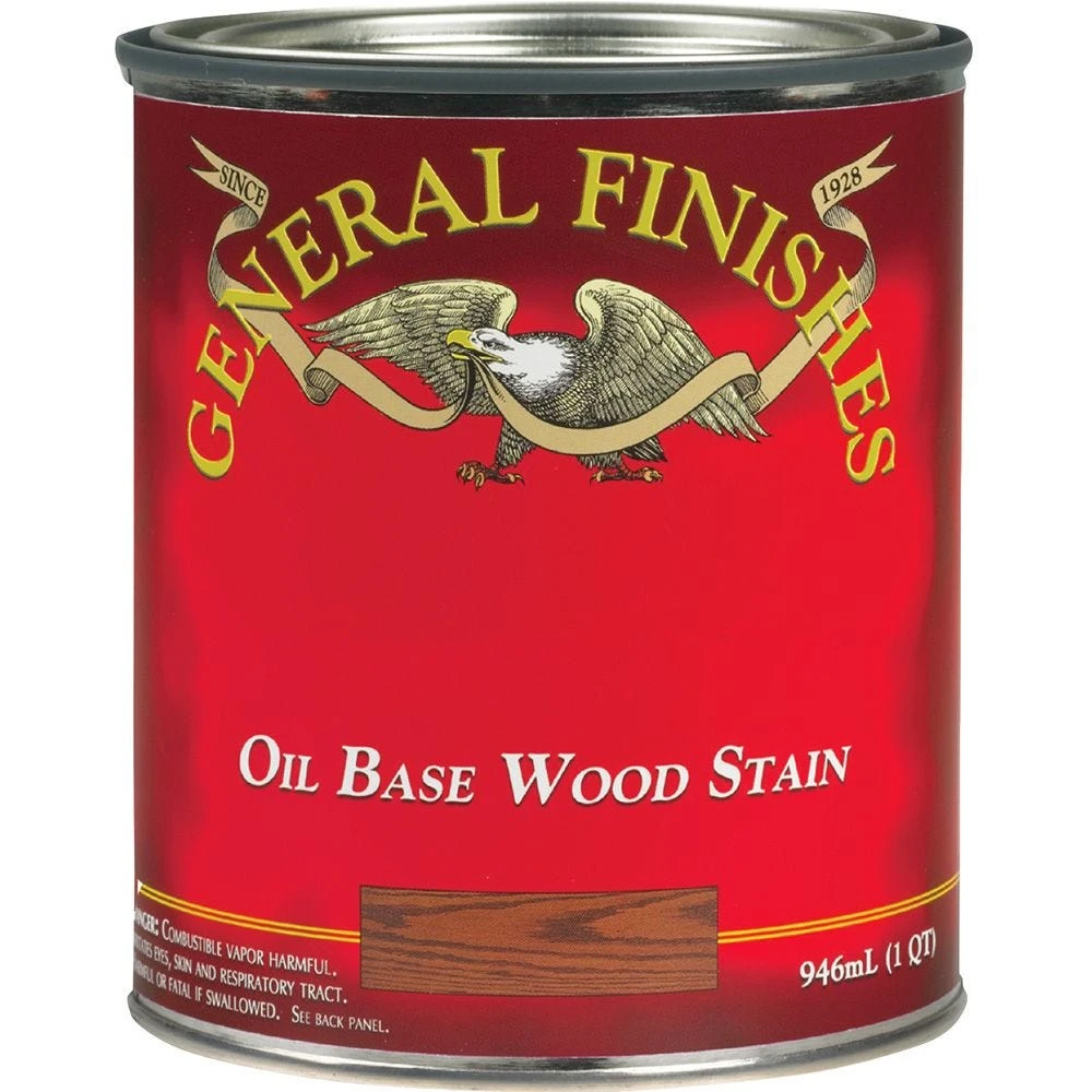 General Finishes Oil Based Wood Stain, Mahogany 3 General Finishes Oil Based Wood Stain, Mahogany