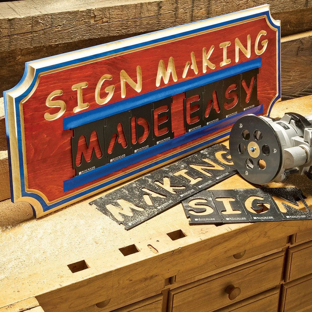 Rockler Interlock Signmaker's Template Kits, Comic Sans Font 4 Rockler Interlock Signmaker's Template Kits, Comic Sans Font - Image 2