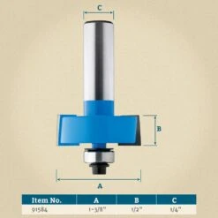Rockler 1/4" Shank Rabbeting Bit Set 5 Rockler 1/4" Shank Rabbeting Bit Set -Sale Tools Shop 3110