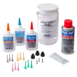 Stick Fast CA Glue Dry Box Kit