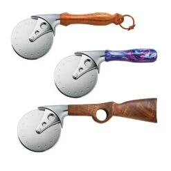 Rockler Stainless Steel Pizza Cutter Turning Kit, Chrome Finish -Sale Tools Shop 34913 20 1000