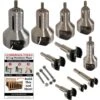 5-piece Pro Series Professional Tenon Cutter Kit