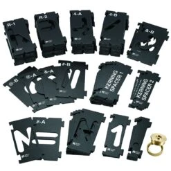 Rockler Interlock Signmaker's Template Kits, State Park Font -Sale Tools Shop 48356 18 1000