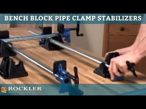 Rockler Bench Block Pipe Clamp Stabilizers, 4-Pack 6 Rockler Bench Block Pipe Clamp Stabilizers, 4-Pack - Image 4
