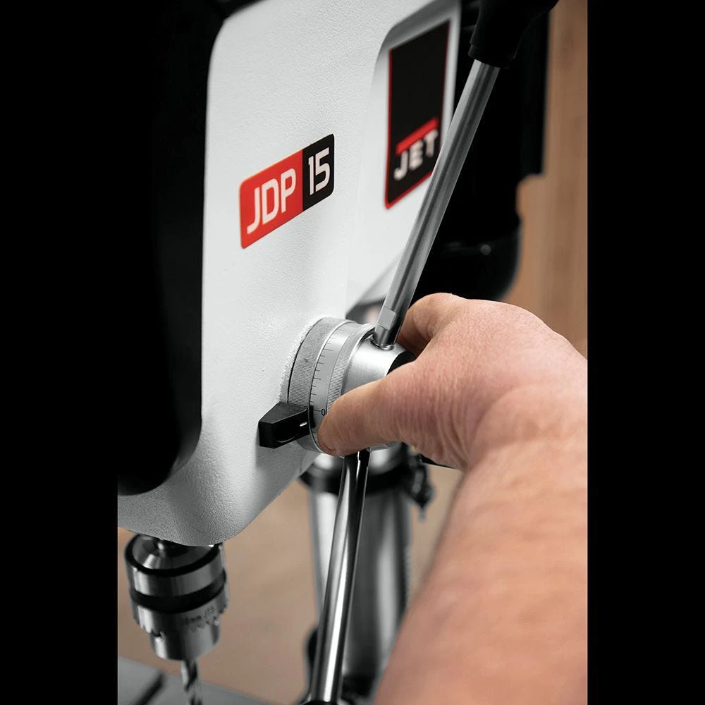 Jet® JDP-15F Floor-Standing 15'' Drill Press 6 Jet® JDP-15F Floor-Standing 15'' Drill Press - Image 4