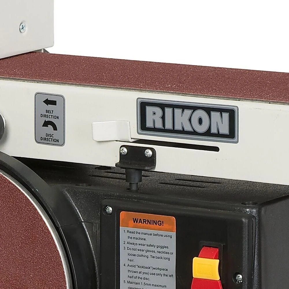 Rikon 50-120 6'' X 48'' Belt Sander/10'' Disc Sander 3 Rikon 50-120 6'' X 48'' Belt Sander/10'' Disc Sander