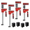 Bessey REVOlution Parallel Clamp/Framing Kit With (2) 50'', (2) 24'' And KP Blocks -Sale Tools Shop 61041 19 1000 1