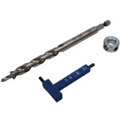 Kreg Easy-Set Pocket-Hole Drill Bit With Stop Collar & Gauge/Hex Wrench