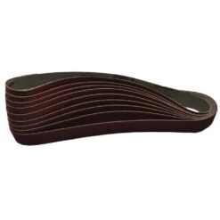 10-Piece Assortment Of 1'' X 30'' Sanding Belts For Rikon Belt Sander