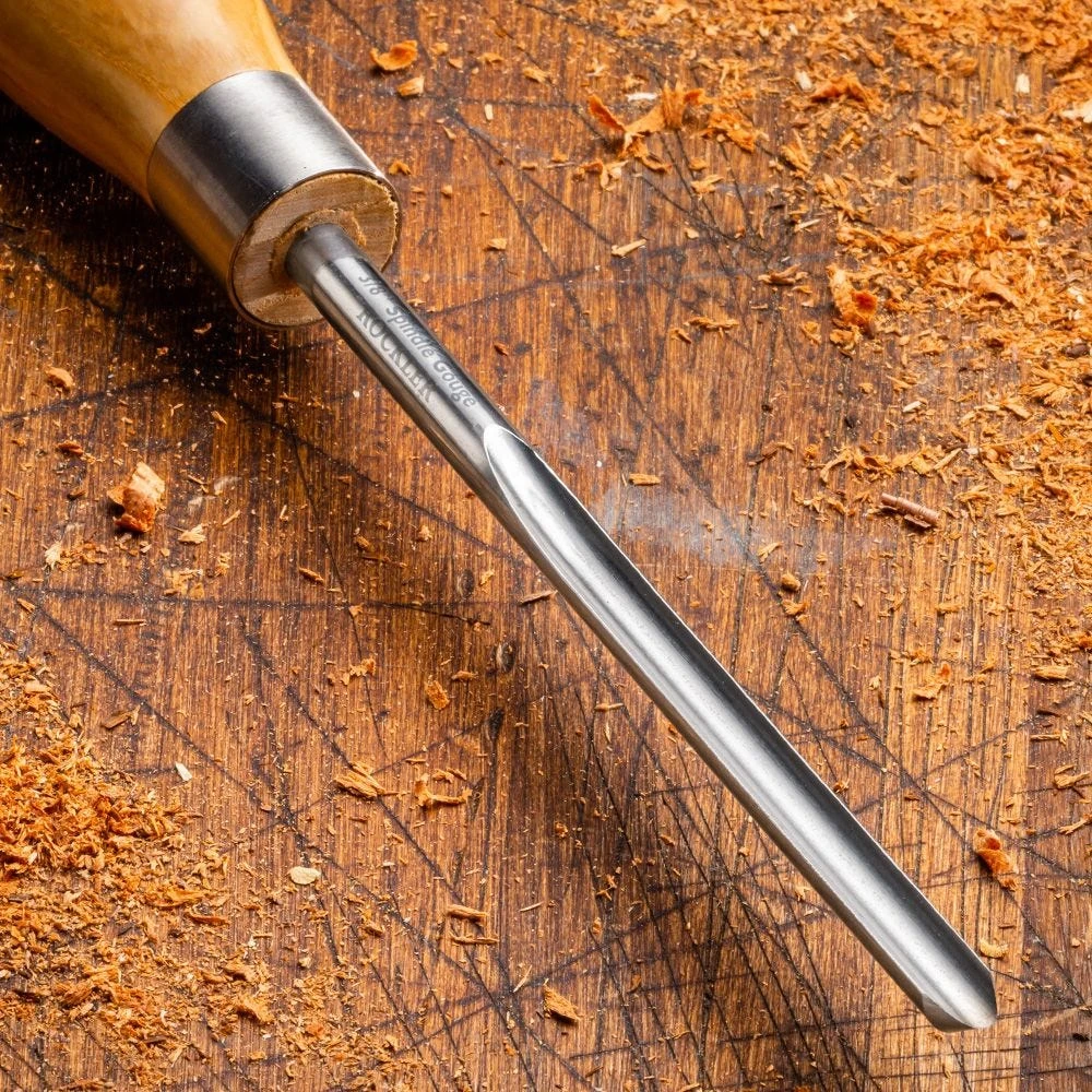 Rockler High-Speed Steel 3/8'' Spindle Gouge 5 Rockler High-Speed Steel 3/8'' Spindle Gouge - Image 3