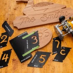 Rockler Interlock Signmaker's Templates, Script Font 22 Rockler Interlock Signmaker's Templates, Script Font -Sale Tools Shop 64759 03 1000 1