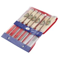 Two Cherries - Set Of Six Bevel Edge Chisels With Octagon