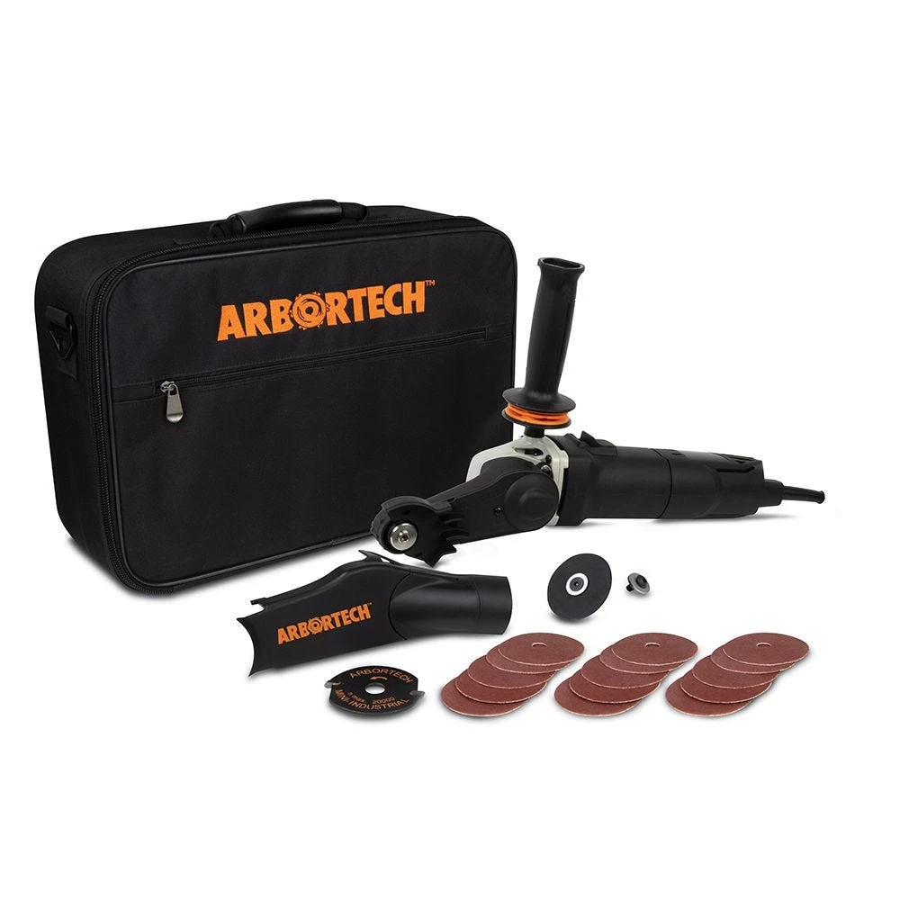 ArborTech Mini Carver With Carbide Blade And Sanding Assortment 3 ArborTech Mini Carver With Carbide Blade And Sanding Assortment
