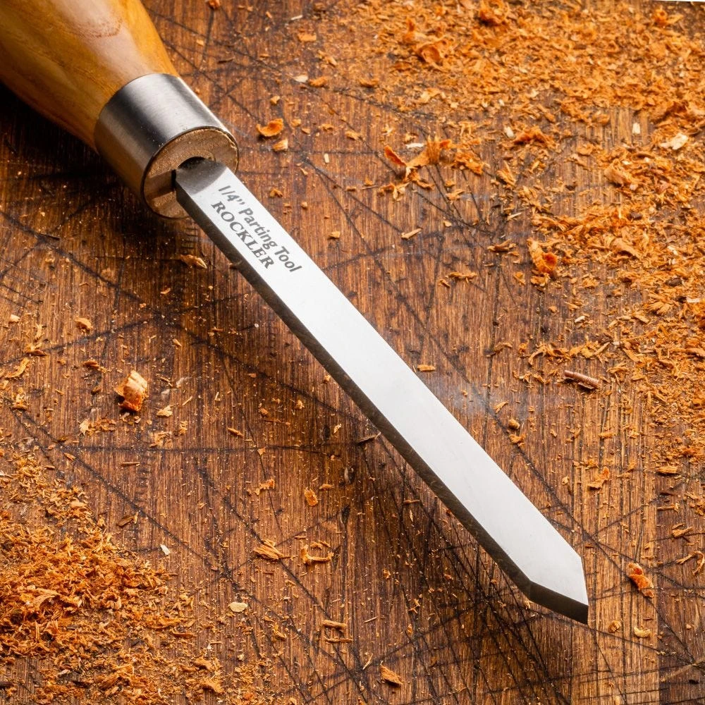 Rockler High-Speed Steel 1/4'' Parting Tool 5 Rockler High-Speed Steel 1/4'' Parting Tool - Image 3