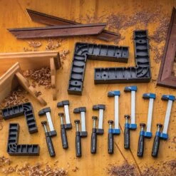 Rockler Clamp-It Assortment (2 Original, 2 Mini, Matching Clamps) -Sale Tools Shop 69970 02 1000