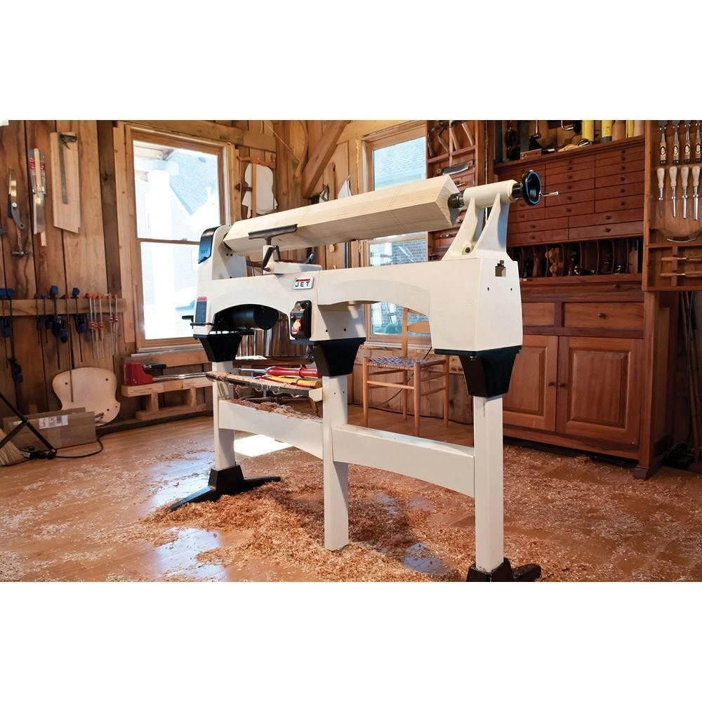 Jet 1221VS 12'' X 21'' Variable Speed Wood Lathe 7 Jet 1221VS 12'' X 21'' Variable Speed Wood Lathe - Image 5