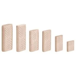 10x50mm Festool Domino Beech Tenons For DF 500, 510-Pack (493300)
