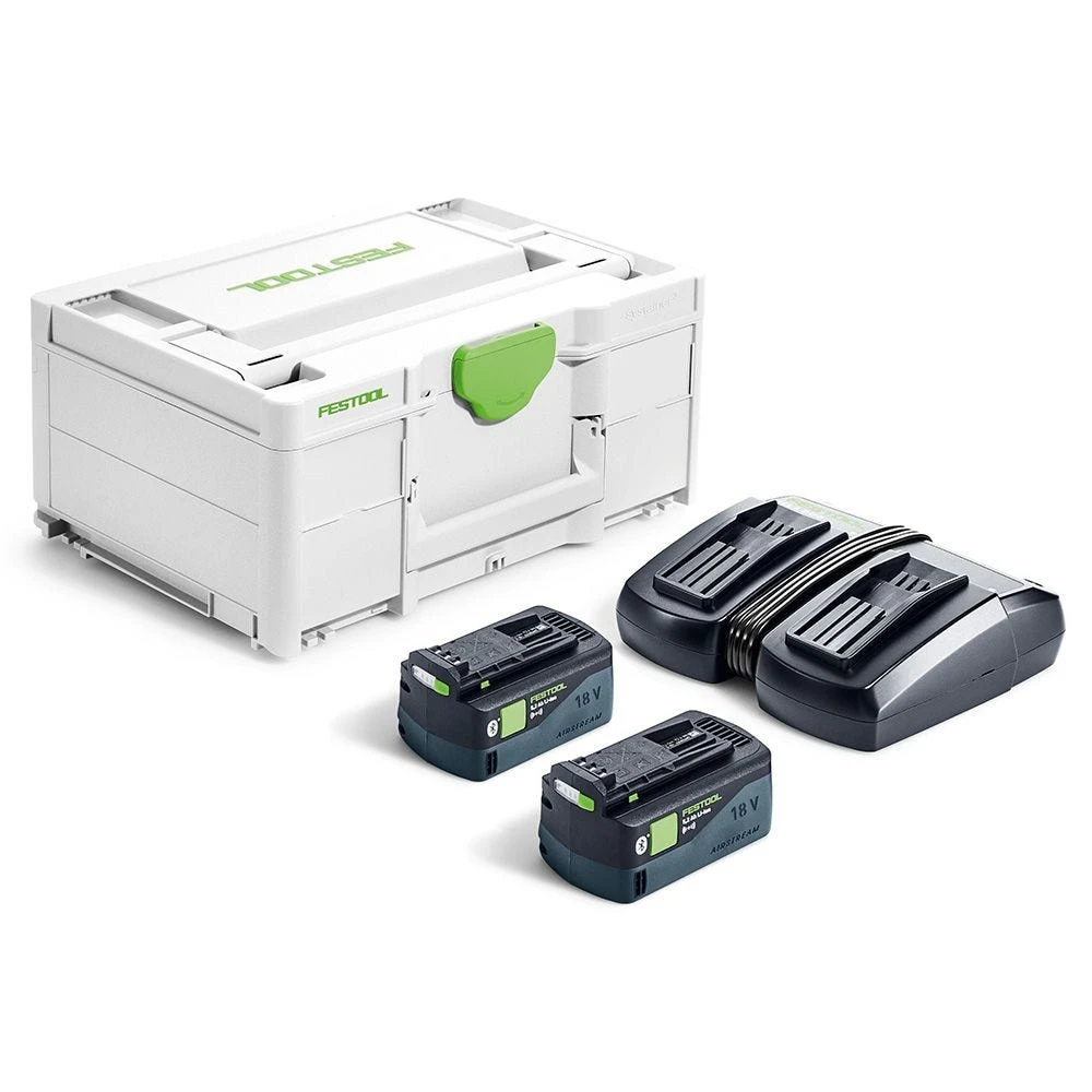 Festool Energy Set SYS 18V 2x5,0/TCL 6 DUO (577079) 3 Festool Energy Set SYS 18V 2x5,0/TCL 6 DUO (577079)