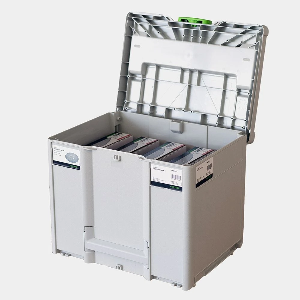 Festool 80-220 Grit D225 9'' Abrasive Assortment In Systainer3 (577111) 4 Festool 80-220 Grit D225 9'' Abrasive Assortment In Systainer3 (577111) - Image 2