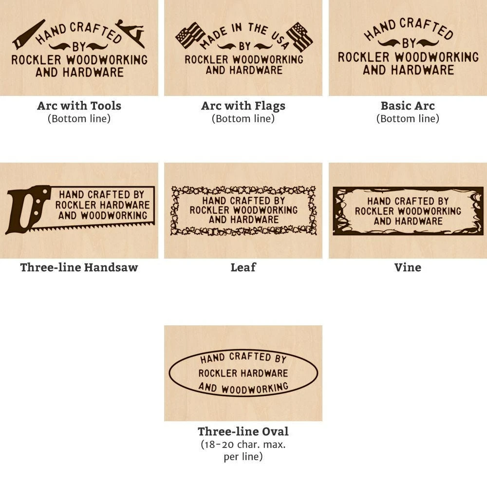 Custom Branding Iron Standard Plus - 24 Styles Available 4 Custom Branding Iron Standard Plus - 24 Styles Available - Image 2