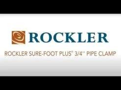 Rockler Sure-Foot Plus 3/4'' Pipe Clamp -Sale Tools Shop hqdefault 108 4