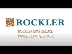 Rockler Mini Deluxe Panel Clamps, 2-Pack 23 Rockler Mini Deluxe Panel Clamps, 2-Pack -Sale Tools Shop hqdefault 139 2