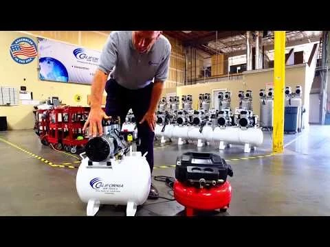 California Air Tools Ultra Quiet Air Compressor 10020CHAD With Automatic Drain Valve, 2HP, 10-Gallon 5 California Air Tools Ultra Quiet Air Compressor 10020CHAD With Automatic Drain Valve, 2HP, 10-Gallon - Image 3