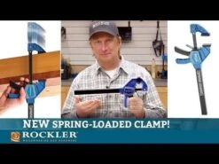 Rockler 6'' Heavy-Duty Spring-Loaded Bar Clamp -Sale Tools Shop hqdefault 163 9