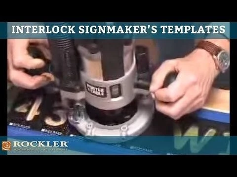 Rockler Interlock Signmaker's Template Kits, Comic Sans Font 11 Rockler Interlock Signmaker's Template Kits, Comic Sans Font - Image 9