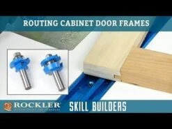 Rockler 2-Pc. Rail/Stile Shaker Cutter Router Bit Set - 1/2" Shank -Sale Tools Shop hqdefault 34 10
