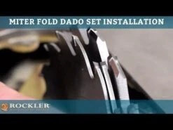 Rockler Miter Fold Dado Set Plus -Sale Tools Shop hqdefault 38 6