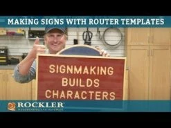 Rockler Interlock Signmaker's Template Kits, Comic Sans Font 18 Rockler Interlock Signmaker's Template Kits, Comic Sans Font -Sale Tools Shop hqdefault 91 3
