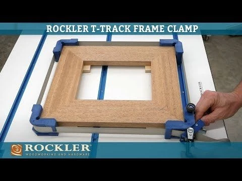 Rockler T-Track Frame Clamp 3 Rockler T-Track Frame Clamp