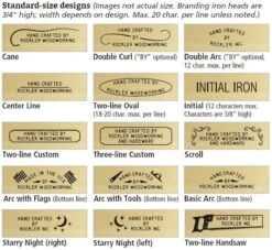 Customized Electric Branding Iron Gift Set 14 Customized Electric Branding Iron Gift Set -Sale Tools Shop standard design branding irons 1