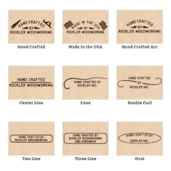 Custom Branding Iron - 16 Styles Available! 12 Custom Branding Iron - 16 Styles Available! -Sale Tools Shop wood branding irons groupb1