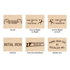 Custom Branding Iron - 16 Styles Available! 14 Custom Branding Iron - 16 Styles Available! -Sale Tools Shop wood branding irons groupb2